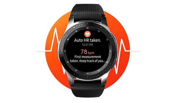 עם Samsung Health תוכל להרחיב את האפשרויות הקיימות בשעון Galaxy Watch כדי לעקוב אחר מצבך הבריאותי ולתעד אותו בפירוט רב יותר, לרבות דופק וקלוריות.