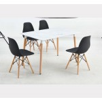 רהיטים נאפולי דזיין - פינת אוכל  פריז לבן דמוי שיש