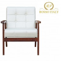 כורסא מעוצבת מעץ מלא ROSSO ITALY דגם MSH-7-8