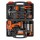 סט מברגה אימפקט 18V דגם DRILLX-45 מבית PURE ENERGY