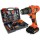 סט מברגה אימפקט 18V דגם DRILLX-45 מבית PURE ENERGY