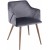 כיסא מעוצב אולדרידג מבית HOMAX צבע אפור