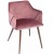 כיסא מעוצב אולדרידג מבית HOMAX צבע ורוד עתיק