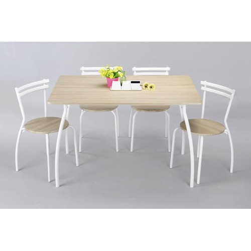 פינת אוכל מודרנית כוללת שולחן ו-4 כסאות מבית Homax דגם ריידר