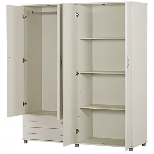 ארון 4 דלתות לחדר שינה כולל 2 מגירות חיצוניות מבית GAROX