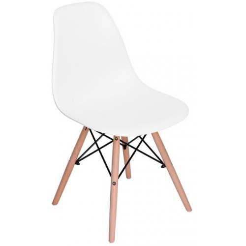 כסא לפינת אוכל דגם לונדון מבית HOMAX - צבע לבן