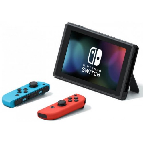 קונסולת משחק Nintendo Switch 32GB V2 עם שלטי Neon