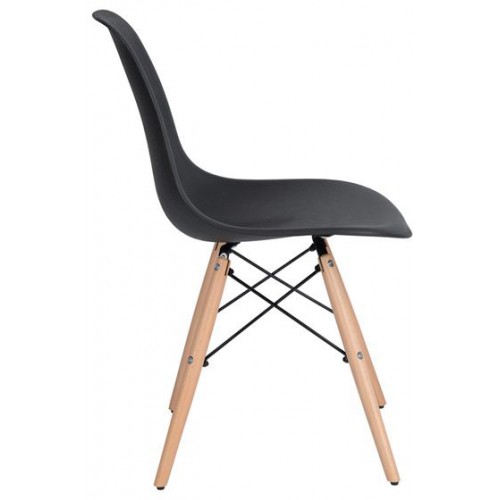 כסא לפינת אוכל דגם לונדון מבית HOMAX - צבע שחור