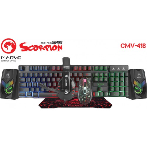 מקלדת גיימרים עם תאורה משתנה ו- 5 מיליון לחיצות אורך חיי מקש