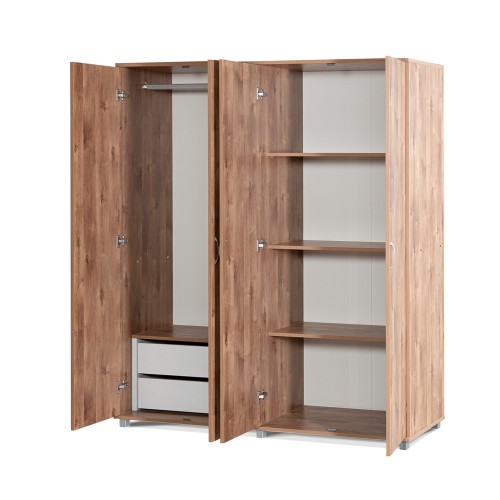 ארון 4 דלתות צבע שיטה 709 יראון