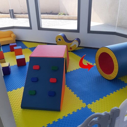 חבית קשיחה מרופדת מבית funplay