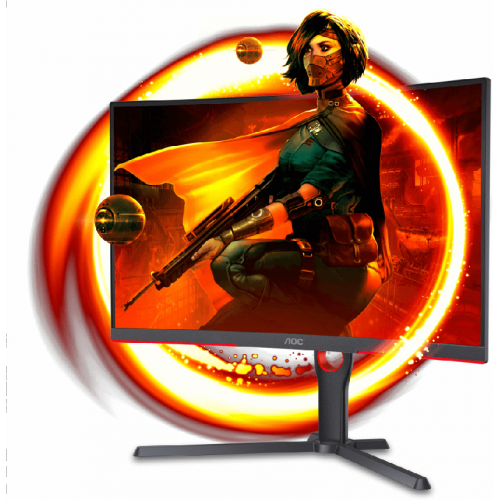 מסך מחשב גיימינג "AOC C27G3U קעור  27.