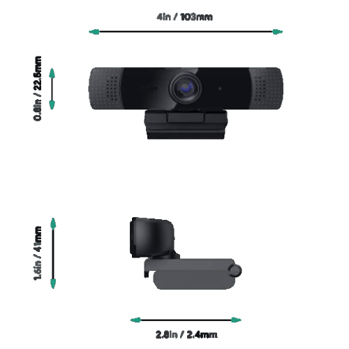 מצלמת רשת- AUKEY FHD מדגם LM1E