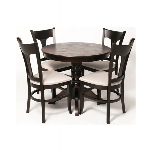 כיסא לפינת אוכל מעץ מלא אלירן