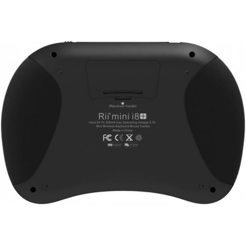 מיני מקלדת RiiTEK אלחוטית דגם I8-R-I-9 עם משטח מגע