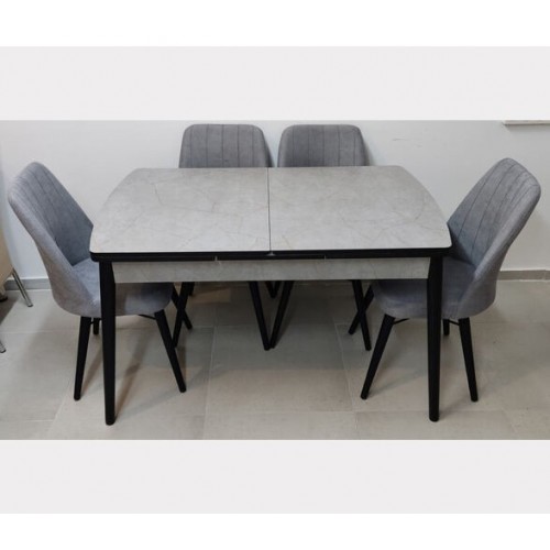 שולחן ויקטוריה עם 4 כסאות