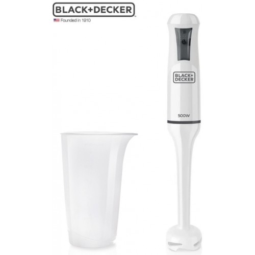 BLACK & DECKER בלנדר מוט דגם BXHB500E עוצמתי 500W