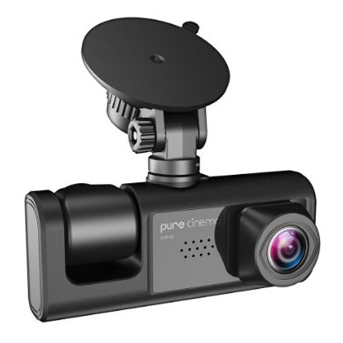 PURE CINEMA מצלמת דרך לרכב עם 3 עדשות צילום DVR-45
