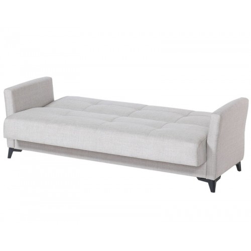 ספה תלת מושבית נפתחת למיטה עם ארגז מצעים דגם לורן.