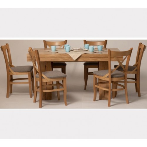 כיסא מעץ מלא וינה לפינת אוכל