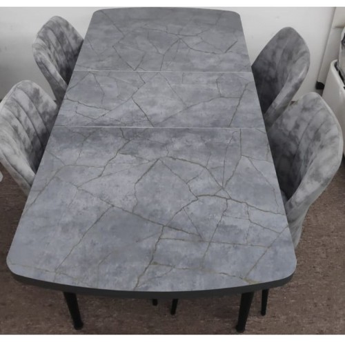 שולחן פינת אוכל נפתחת ויקטוריה עם 4 כסאות