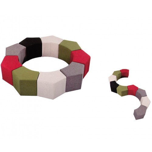 מתקני ג'ימבורי - הדום מחומש בריפוד דמוי עור