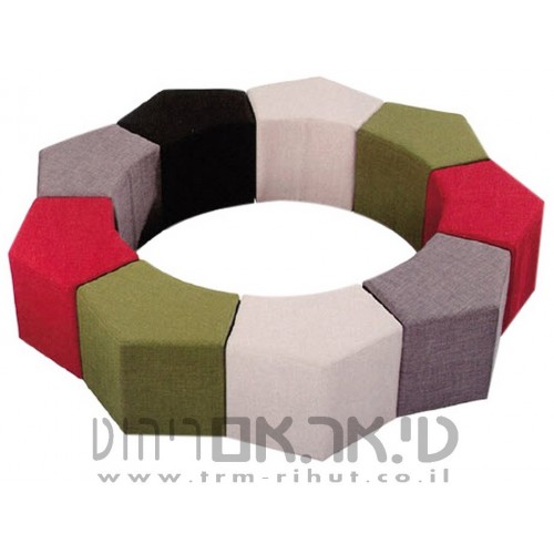 מתקני ג'ימבורי - הדום מחומש בריפוד דמוי עור