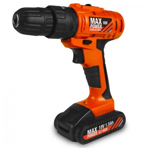 סט מברגה אימפקט 18V דגם DRILLX-45 מבית PURE ENERGY