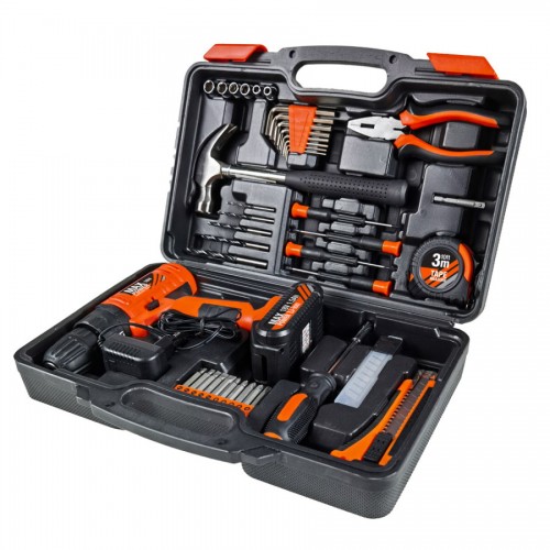 סט מברגה אימפקט 18V דגם DRILLX-45 מבית PURE ENERGY