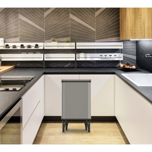 פח רגליים עם חיישן אוטומטי 40 ליטר  GRINBIN CALIFORNIA