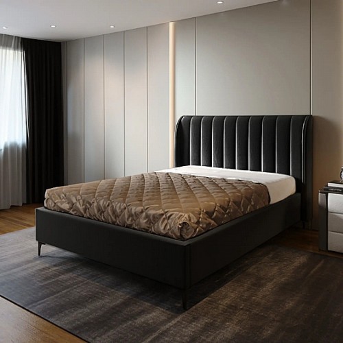 מיטה זוגית מפוארת דגם לואיז מבית panda style