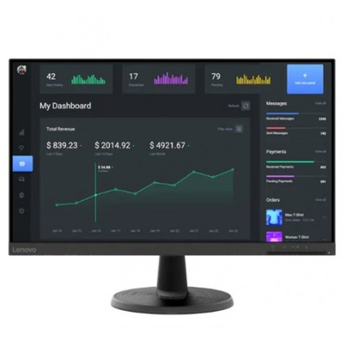 מסך מחשב ‏23.8 ‏אינטש Lenovo C24-40 63DCKAT6IS  לנובו