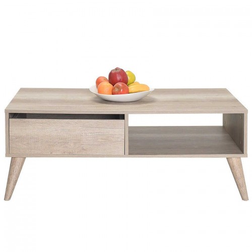 שולחן סלון עם מגירה דגם Gambel SHP-655