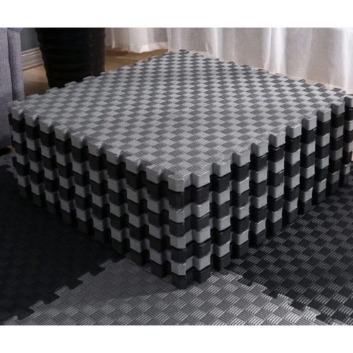 פאן פליי משטח פאזל לרצפה עובי 2 ס”מ black gray