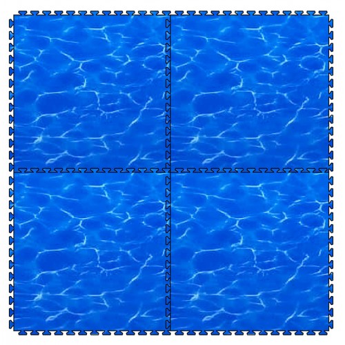 משטח מזרן פאזל חדרי ספורט, בריכת שחיה ביתית