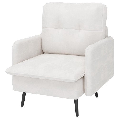 כורסא מעוצבת יוקרתית לבית דגם ריו לבן