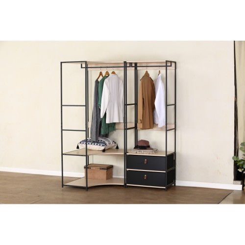 יחידת מדפים פינתית דגם 5T מסדרת WORD