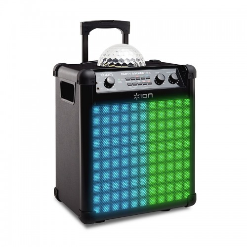 רמקול נייד בלוטוס 100W להפעלות ומסיבות מבית ION דגם PARTY ROCKER MAX